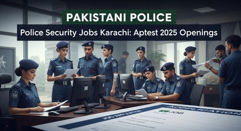 Police Security Jobs Karachi: Apply Latest 2025 Openings