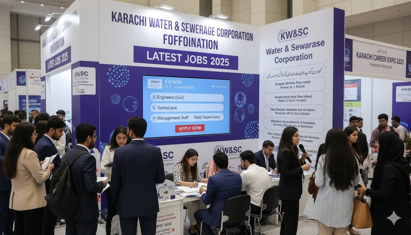 Karachi Water & Sewerage Corporation Latest Jobs 2025
