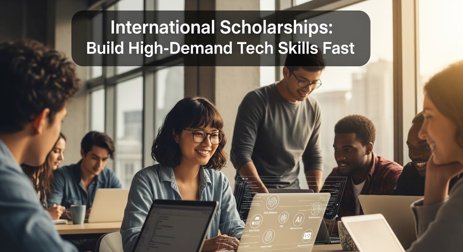 International Scholarships: Build High-Demand Tech Skills Fast