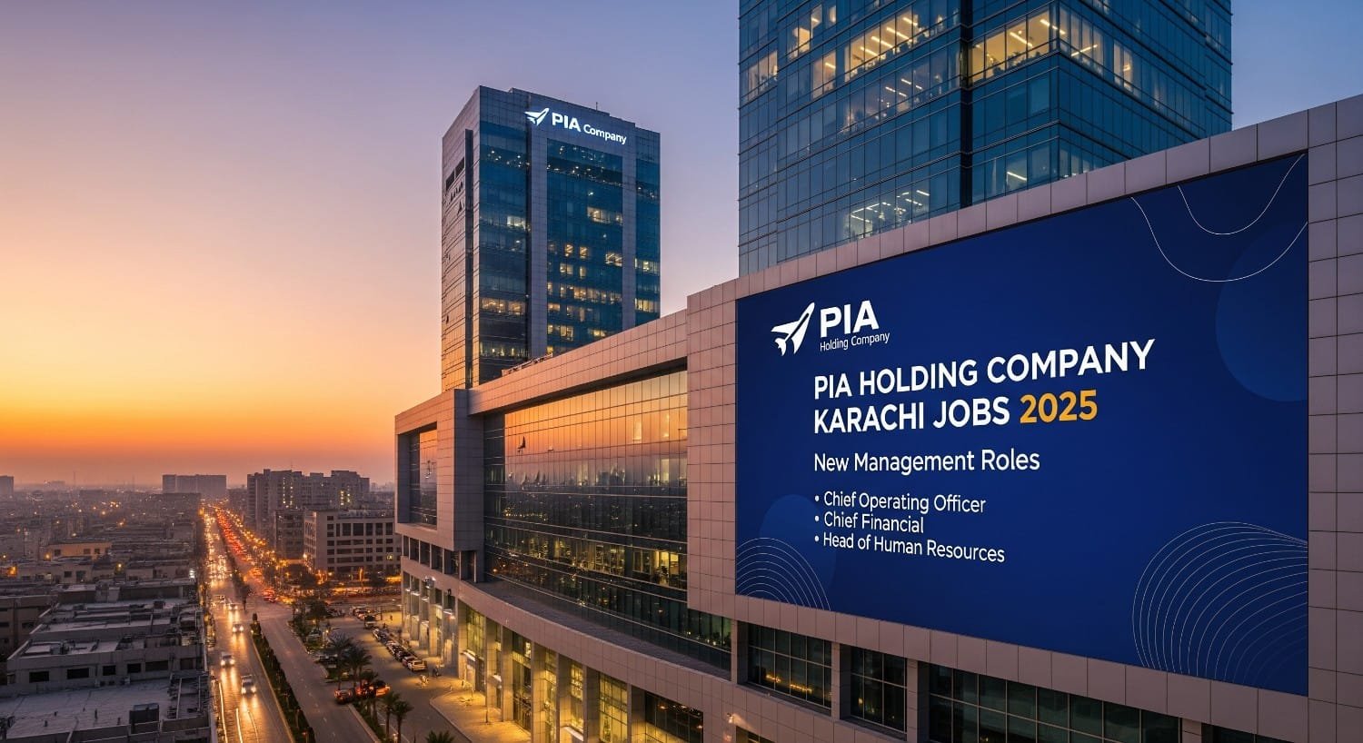 PIA Holding Company Karachi Jobs 2025 New Management Roles