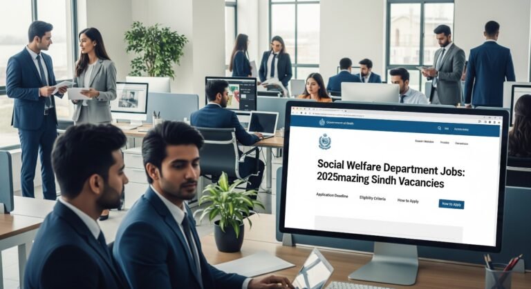 Social Welfare Department Jobs 2025: Amazing Sindh Vacancies