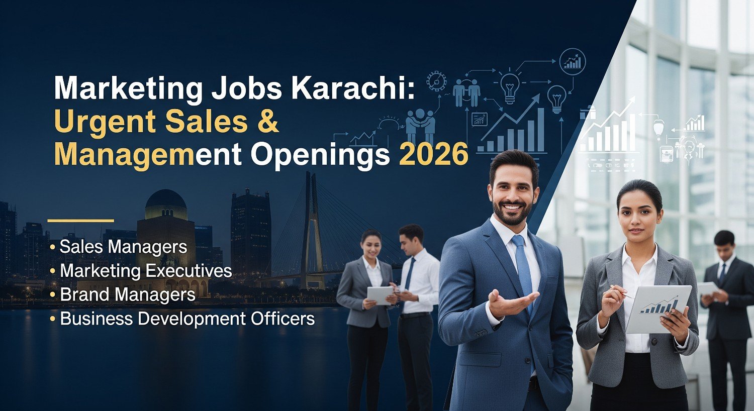 Marketing Jobs Karachi: Urgent Sales & Management Openings 2026