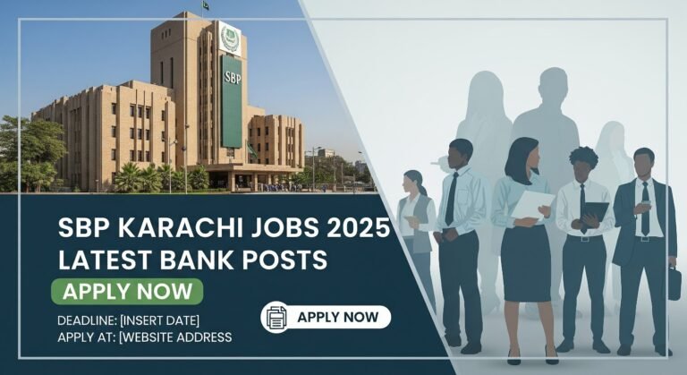 SBP Karachi Jobs 2025 Latest Bank Posts Apply Now