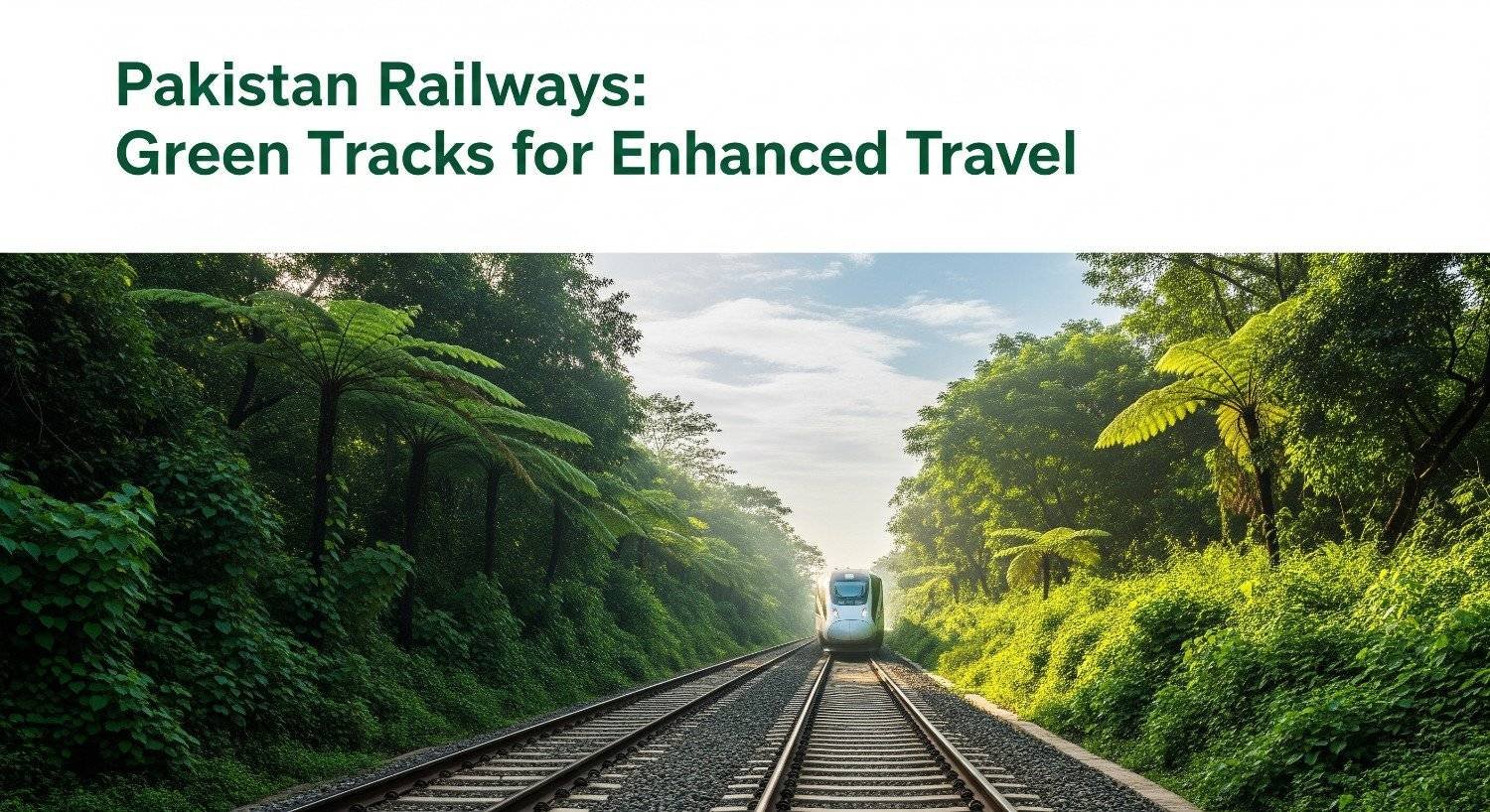 Pakistan Railways: Stunning Green Tracks for Better Travel