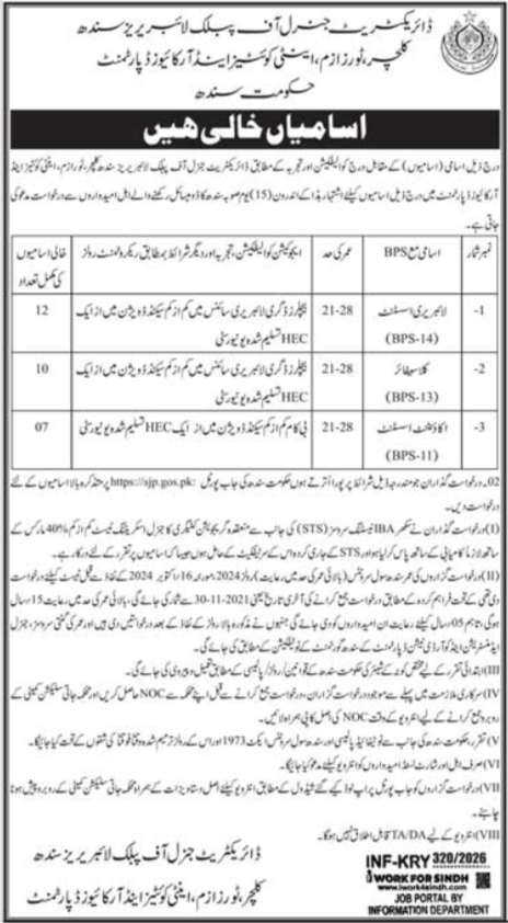 Culture Tourism Jobs 2026: Latest Karachi Posts