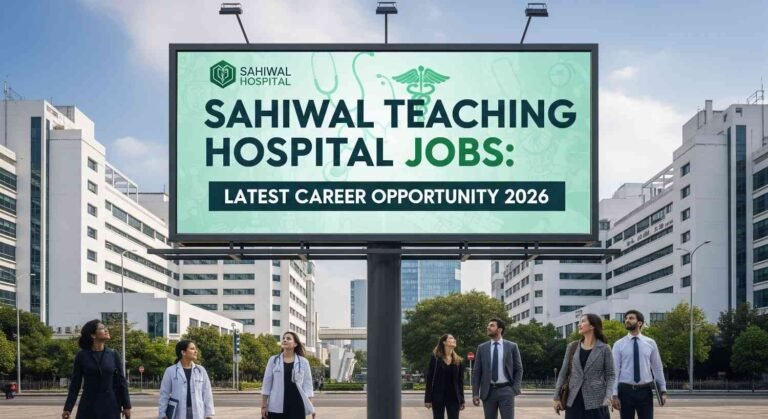 Sahiwal Teaching Hospital Jobs: Latest Career Opportunity 2026