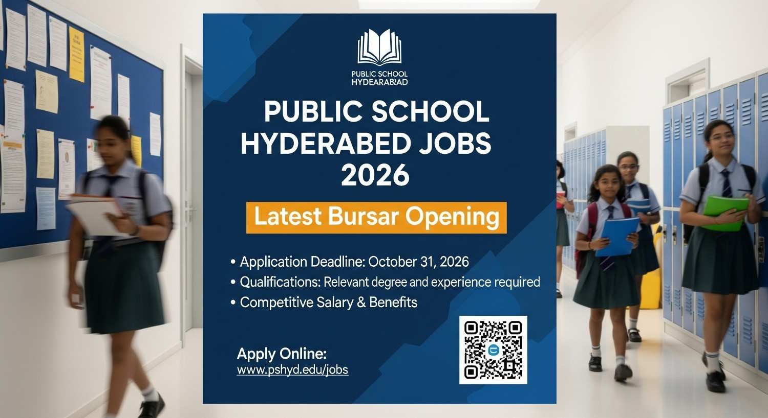 Public School Hyderabad Jobs 2026: Latest Bursar Opening