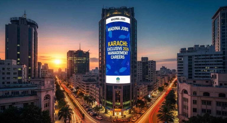 Madina Jobs Karachi: Exclusive 2026 Management Careers