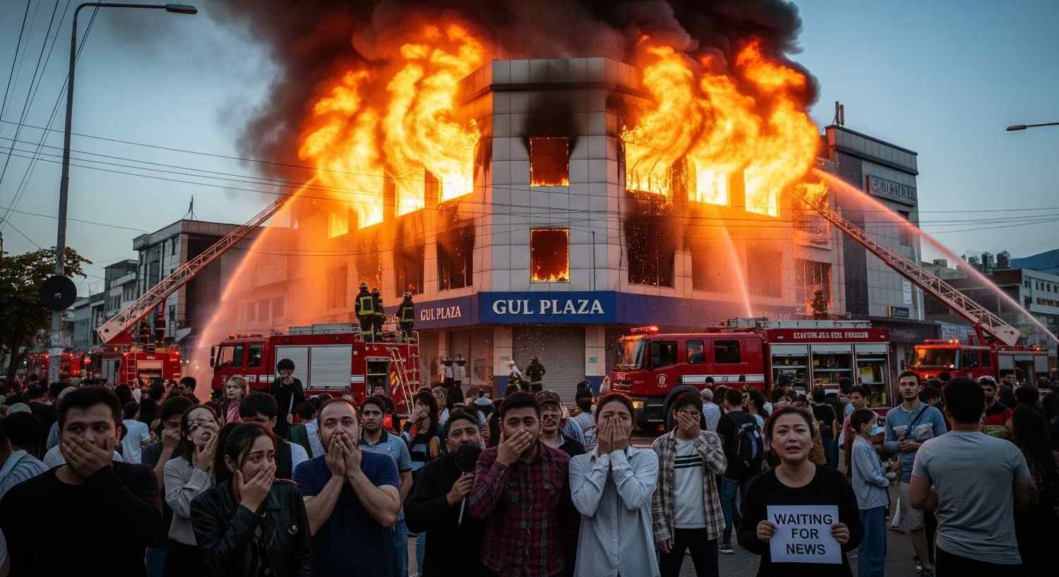 Gul Plaza Fire: Tragic Loss & Devastating Waiting
