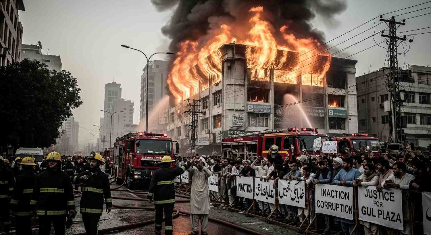Gul Plaza Fire: Inaction & Corruption Blamed for Tragedy