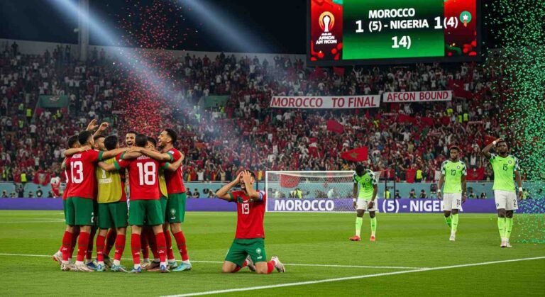 Morocco Reaches AFCON Final: Stunning Penalty Win Over Nigeria