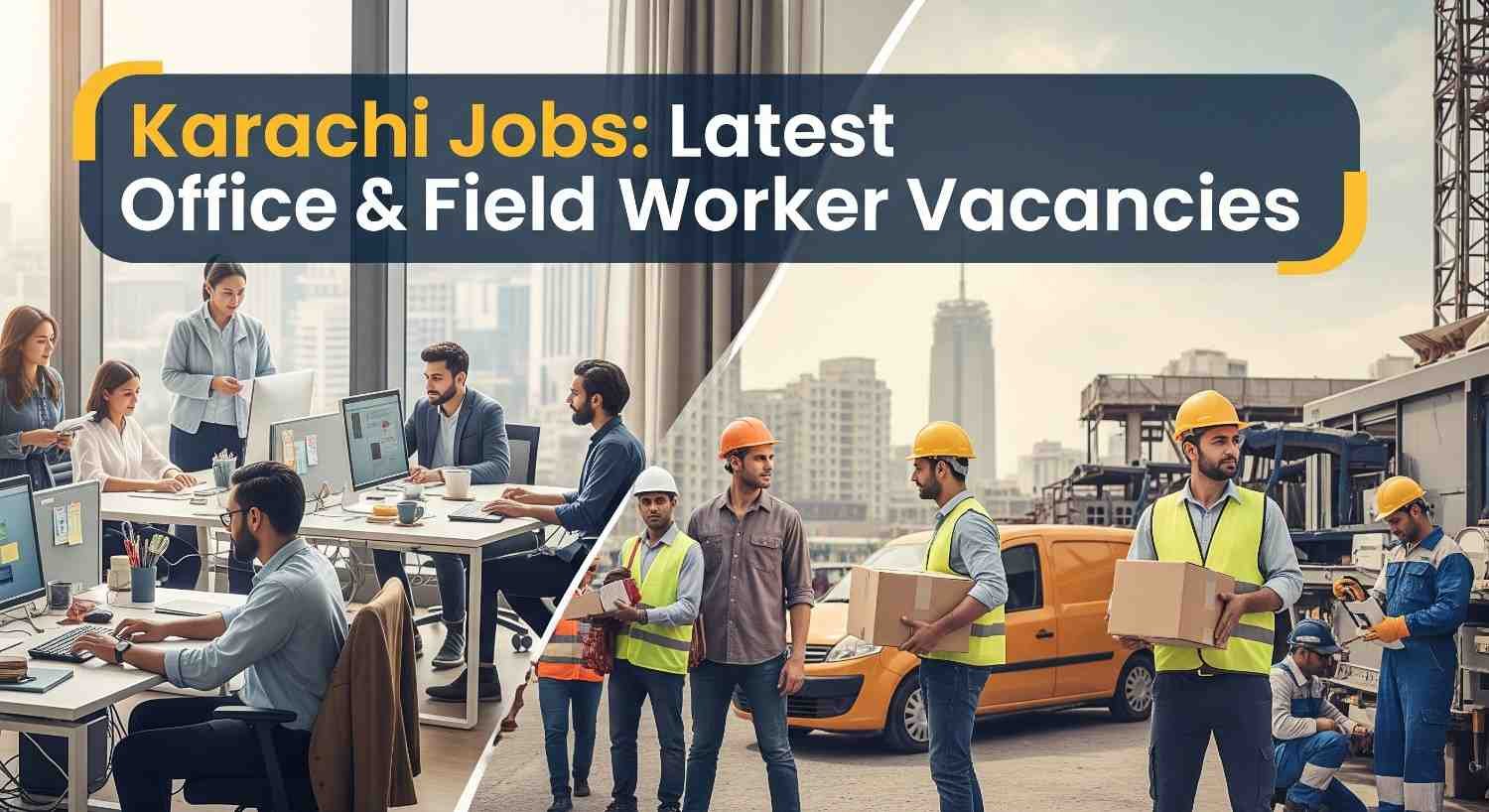 Karachi Jobs: Latest Office & Field Worker Vacancies
