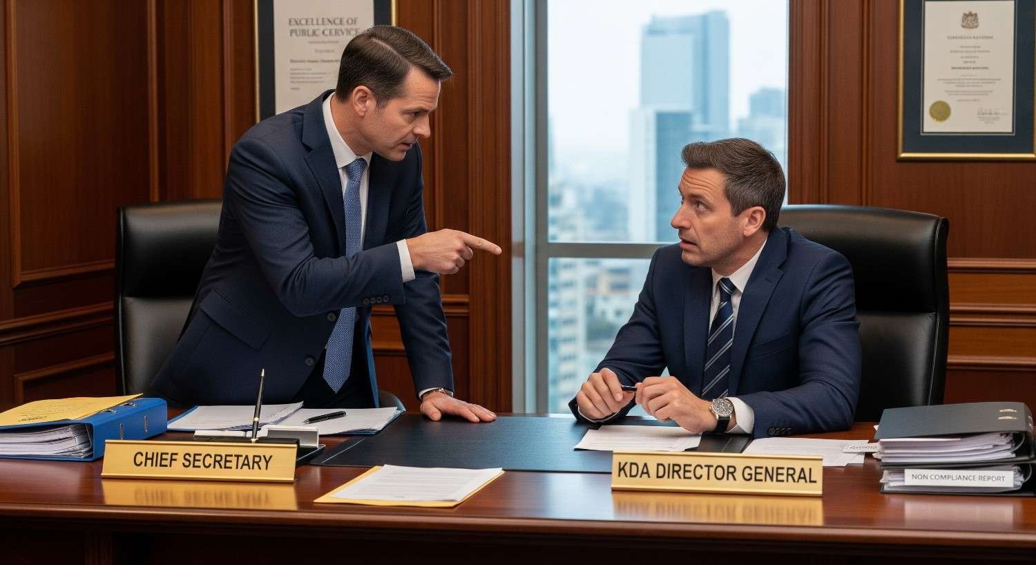 Chief Secretary To Act Against KDA DG For Non-Compliance