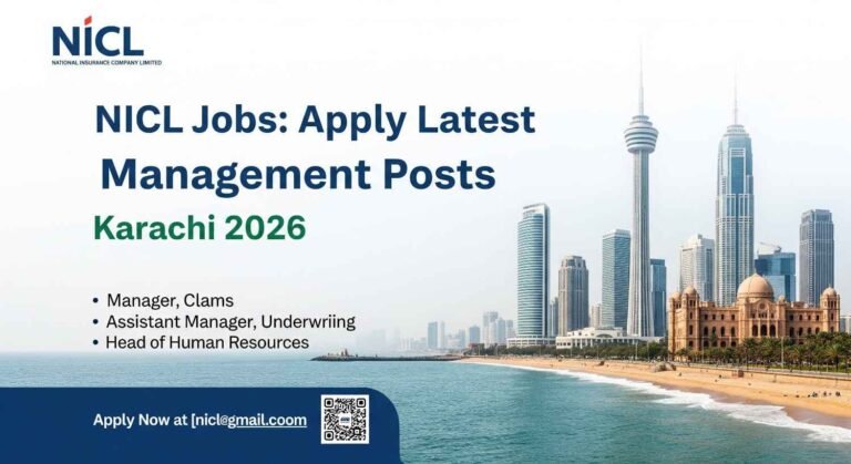 NICL Jobs: Apply Latest Management Posts Karachi 2026