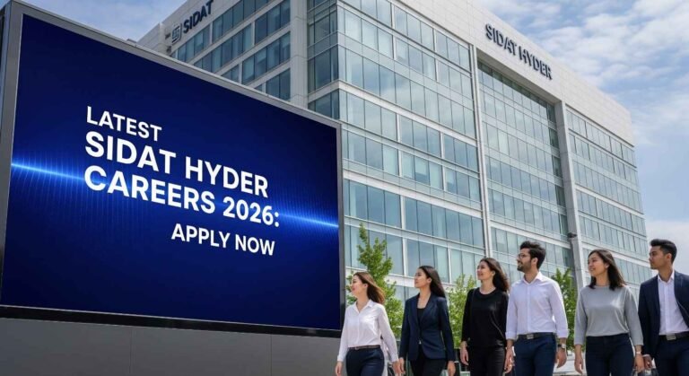 Latest Sidat Hyder Careers 2026: Apply Now