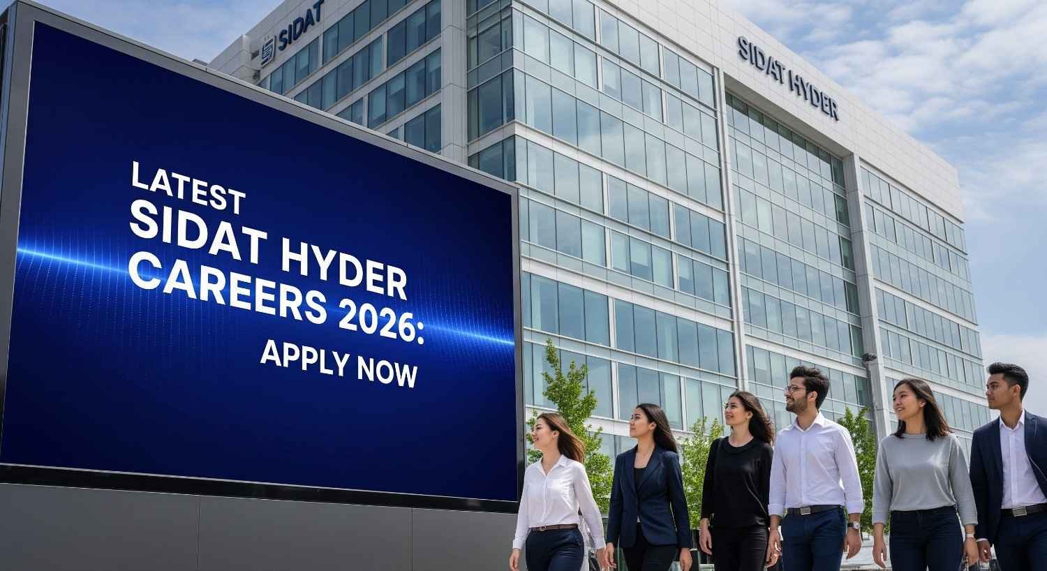 Latest Sidat Hyder Careers 2026: Apply Now