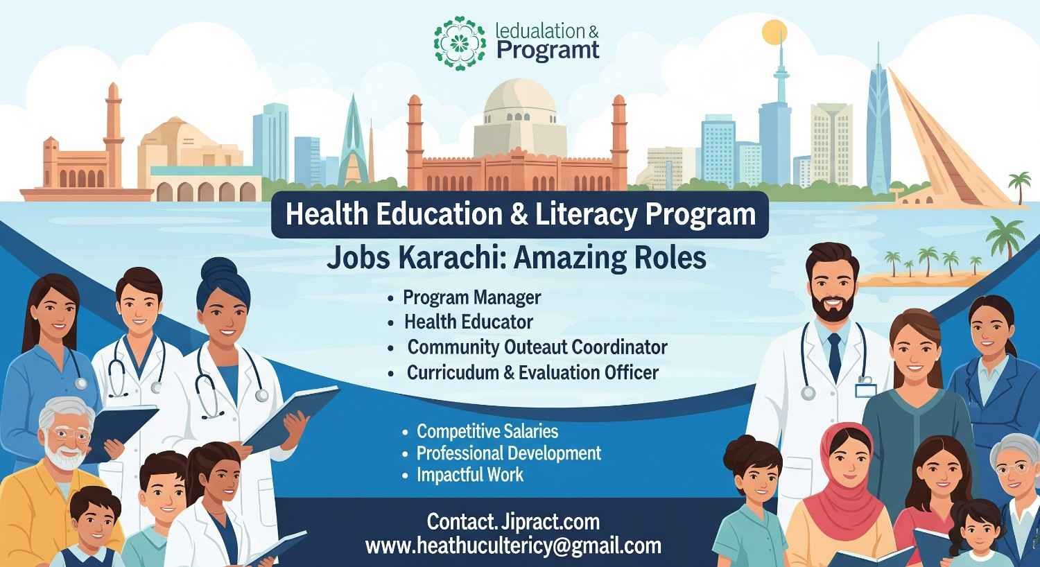 Health Education & Literacy Program Jobs Karachi: Amazing Roles
