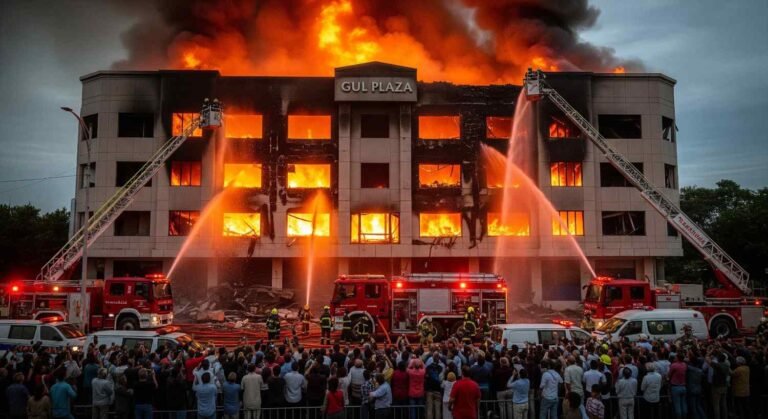 Gul Plaza Fire: Tragic Blaze Claims 23 Lives, Rescue Continues