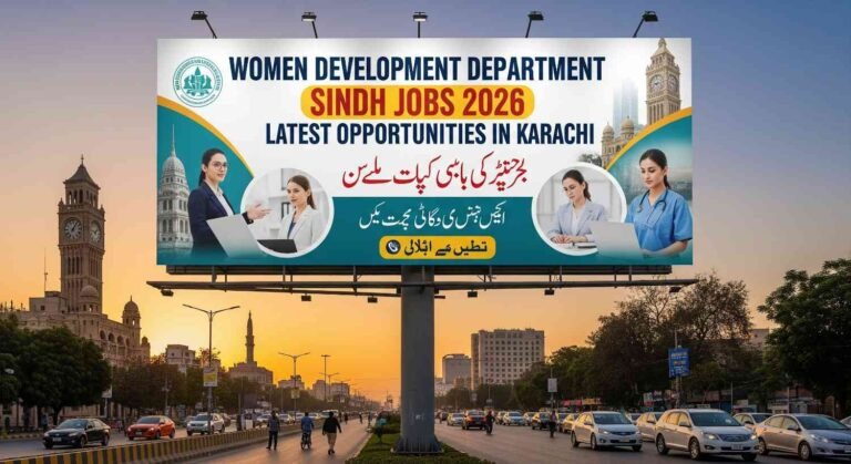 Women Development Department Latest Opportunities in Karachi