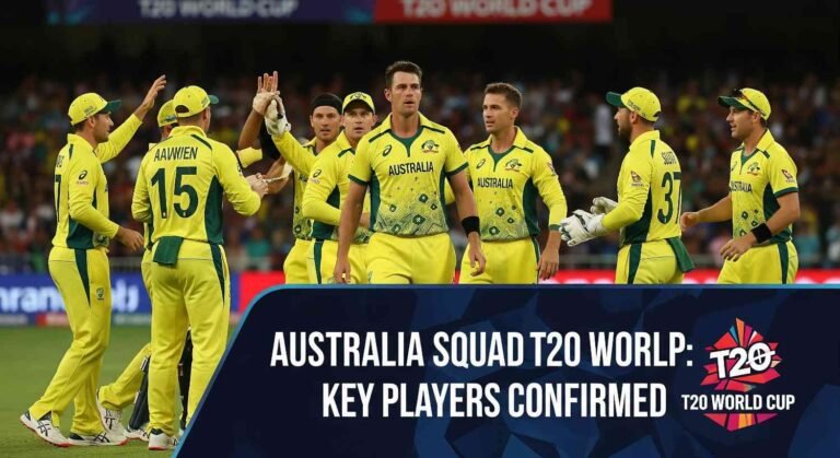 Australia Squad T20 World Cup: Key Players Confirmed