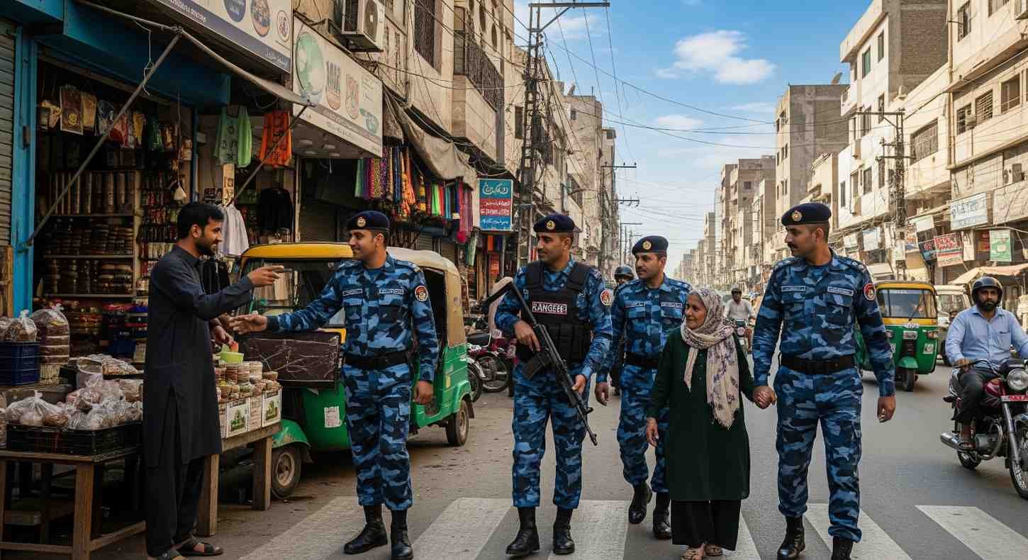 Sindh Rangers Help Stabilize Law and Order in Karachi