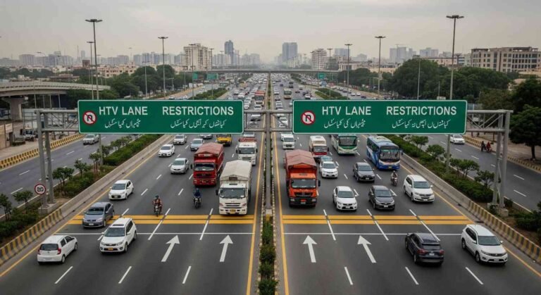 Karachi HTV Lane Restrictions: Best & Safe Traffic