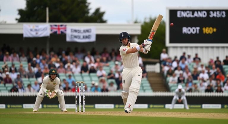 Root 160 Puts England in Control of Ashes Test