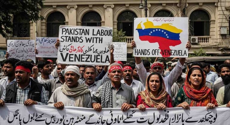 Unions in Pakistan Speak Out Against US Move on Venezuela
