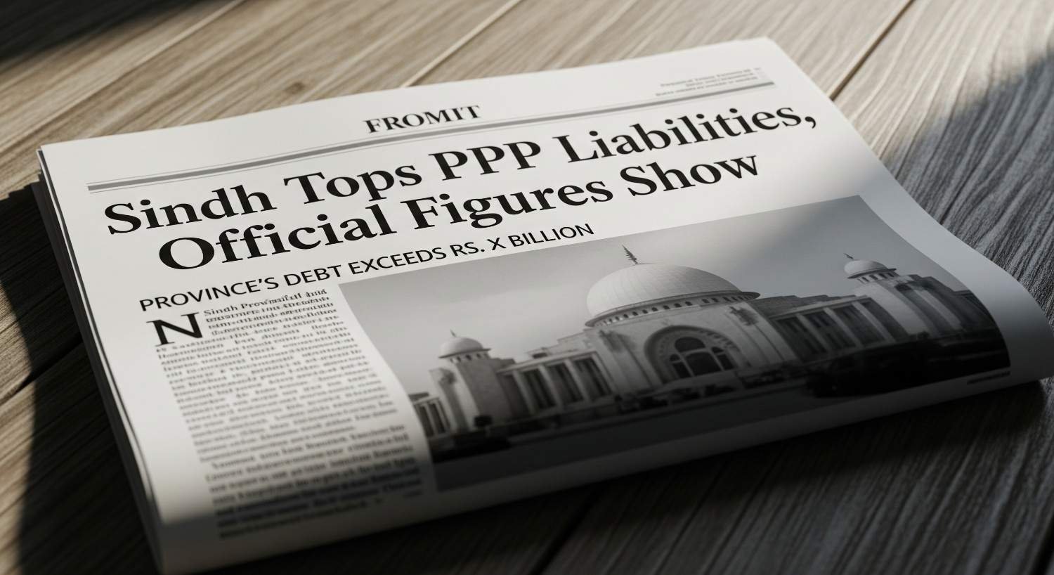 Sindh Tops PPP Liabilities, Official Figures Show