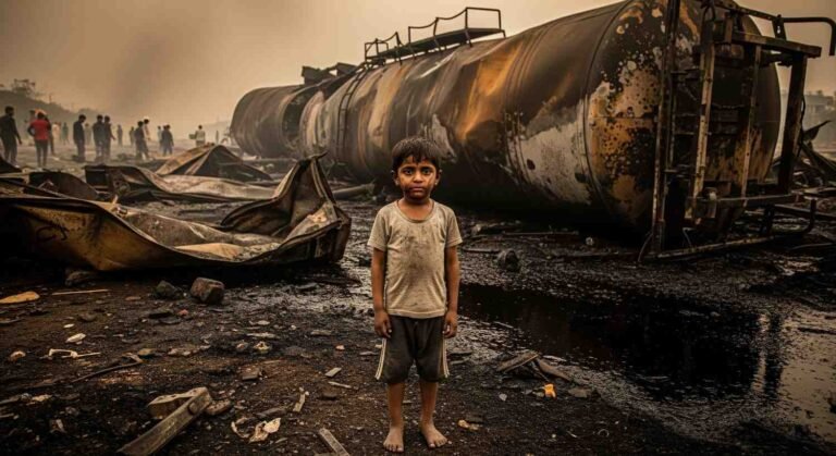 Karachi Tanker Accident Kills Young Boy