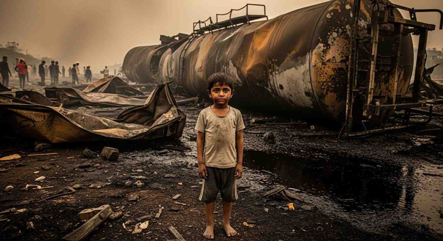 Karachi Tanker Accident Kills Young Boy