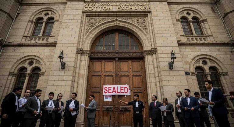 KMC Challenges Sealing of Cotton Exchange Building in Court