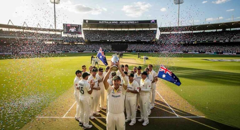 Australia Stunning Ashes 4-1 Triumph Over England