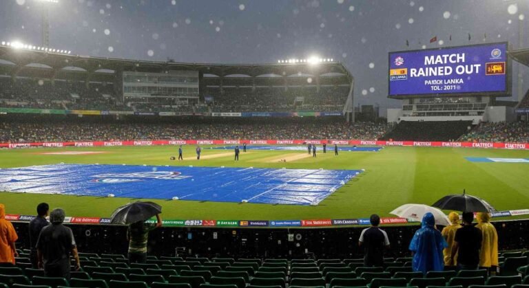 Pakistan Sri Lanka T20: Match Shockingly Rained Out