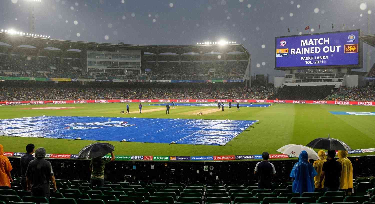 Pakistan Sri Lanka T20: Match Shockingly Rained Out