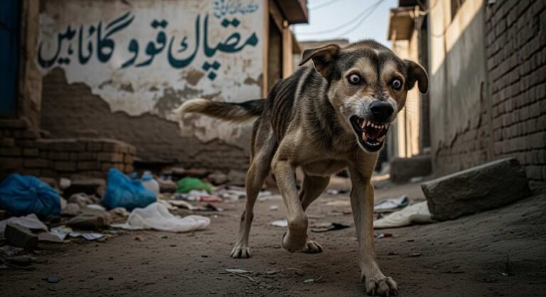 Rabid Dog Attack: Critical Rabies Threat in Wah Taxila