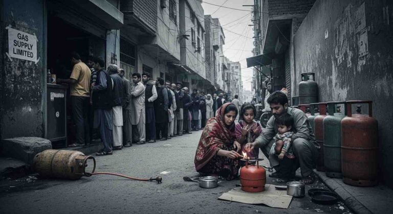 Karachi Reduced Gas Supply on Daily Life