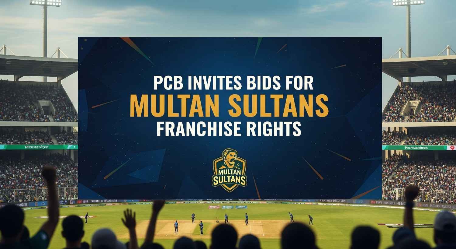 PCB Invites Bids for the Multan Sultans Franchise Rights