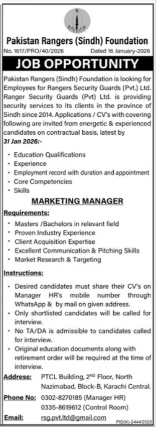 CREATE BEST REFERENCING IMAGES TO THE TOPIC AND PROFESSIONAL LOOK and add heMarketing Manager Job Exciting Karachi Career Opening Apply Nowading