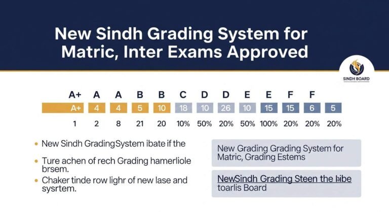 New Sindh Grading System for Matric, Inter Exams Approved