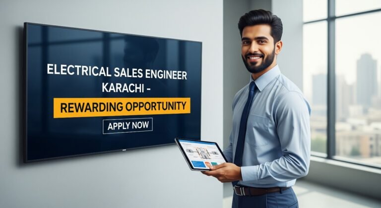 Electrical Sales Engineer Karachi – Rewarding Opportunity Apply Now