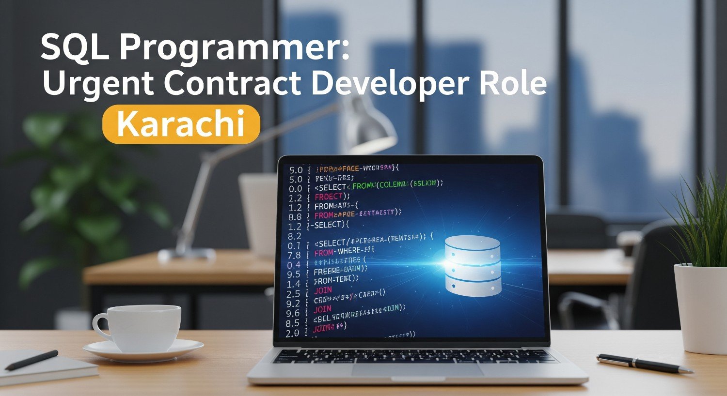 SQL Programmer: Urgent Contract Developer Role Karachi