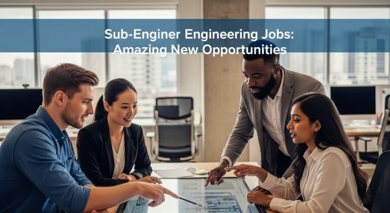 Sub-Engineer Engineering Jobs: Amazing New Opportunities