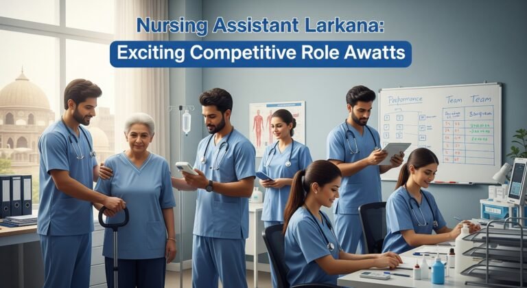 Nursing Assistant Larkana: Exciting Competitive Role Awaits