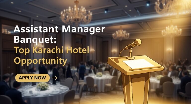 Assistant Manager Banquet: Top Karachi Hotel Opportunity-Apply Now