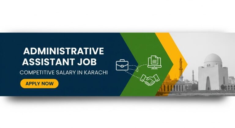 Administrative Assistant Job: Competitive Salary in Karachi Apply Now