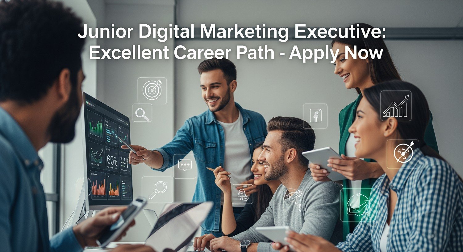 Junior Digital Marketing Executive: Excellent Career Path Apply Now