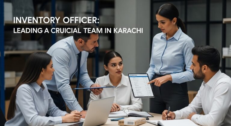 Inventory Officer: Lead Crucial Team in Karachi