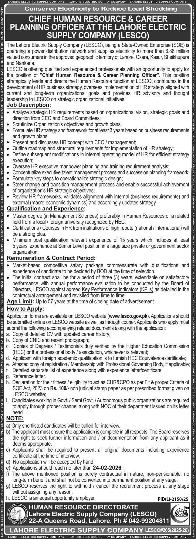 LESCO Jobs: Exciting Management Opportunity 2026