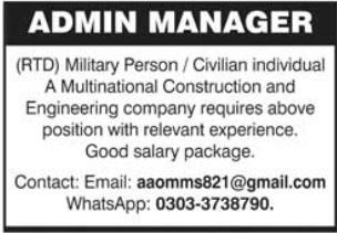 Construction Jobs 2026 Latest Management Roles